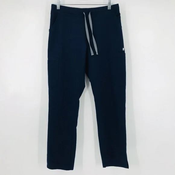 Figs Women's Yola Skinny Scrub Pants Navy Size Small - Picture 1 of 5
